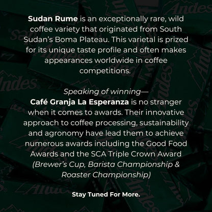 Café Granja La Esperanza Sudan Rume